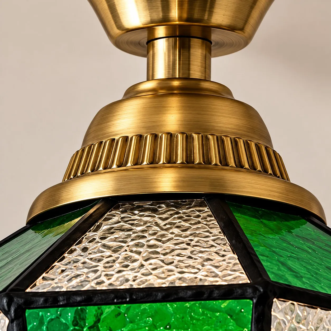 Inbouwplafondlamp in detail