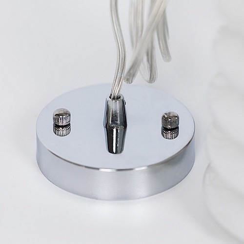 Pendant ceiling canopy and compact suspension detail