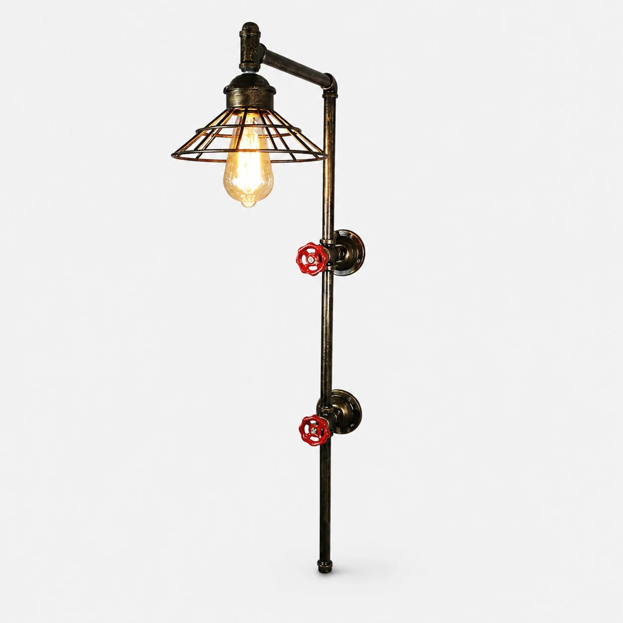 Cage shade bronze finish