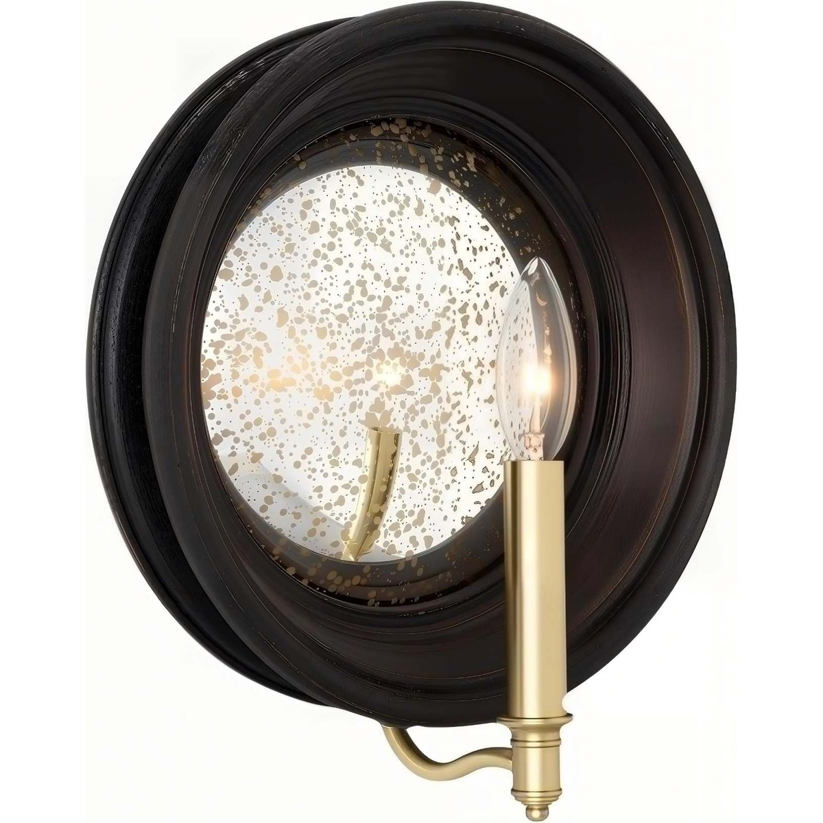 Vintage black wall sconce option