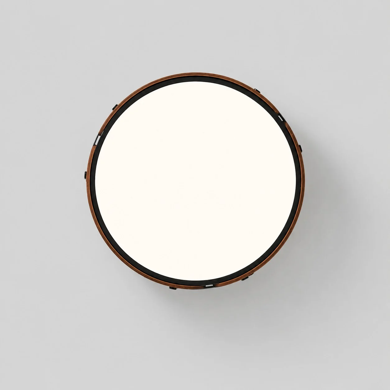 Round lit diffuser front view