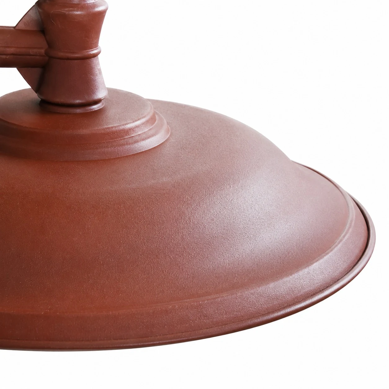 Coffee Brown metal shade detail