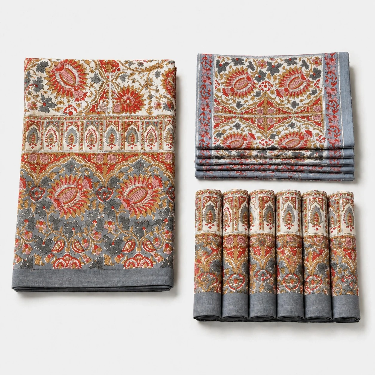 Charcoal Paisley