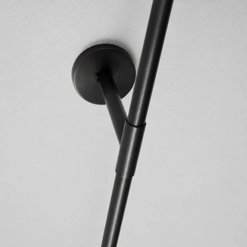 Ribbed glass cylinder