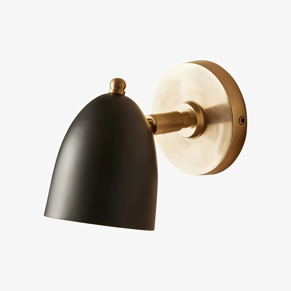 Black and gold wall sconce SKU