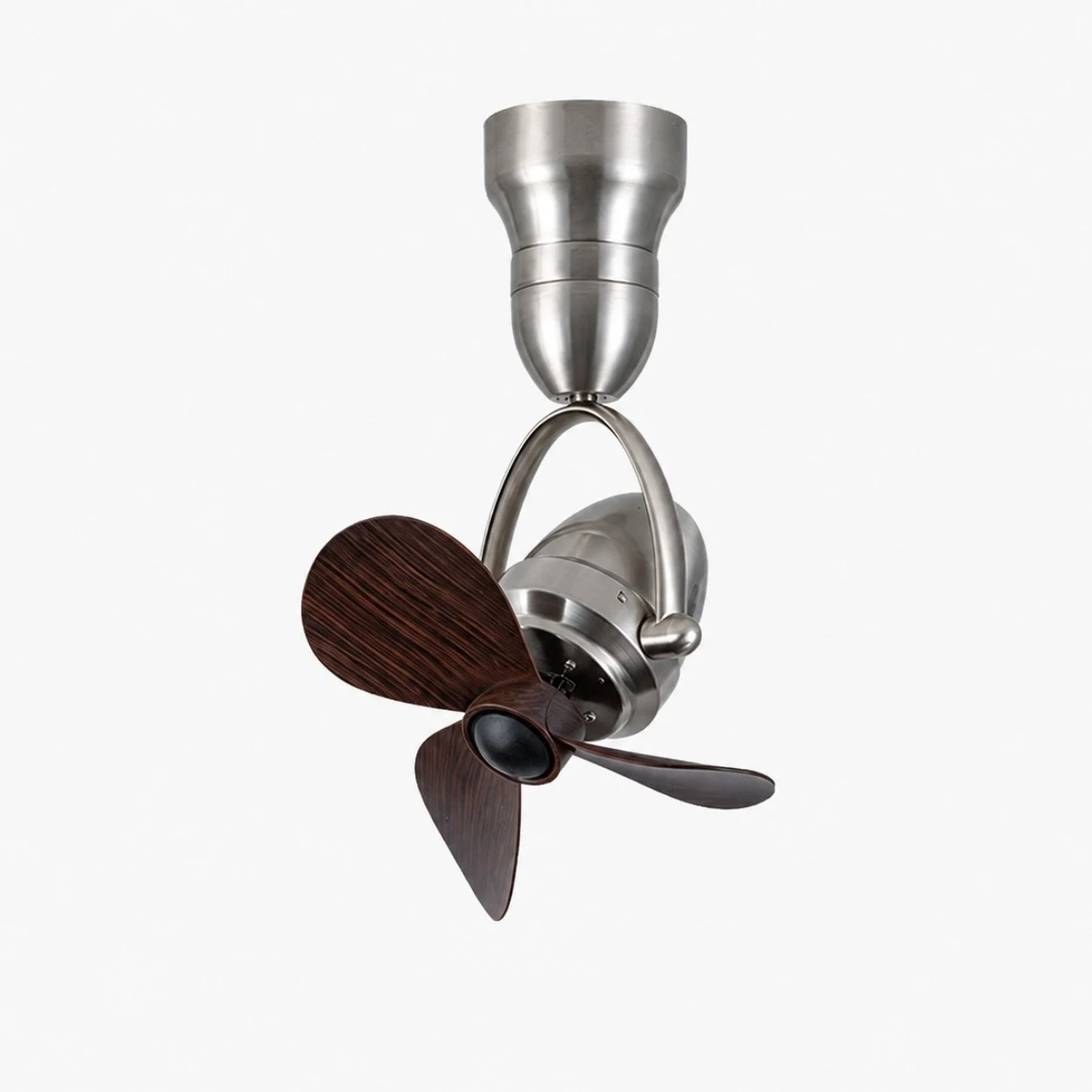 Satin Nickel Ceiling Mount small ceiling fan