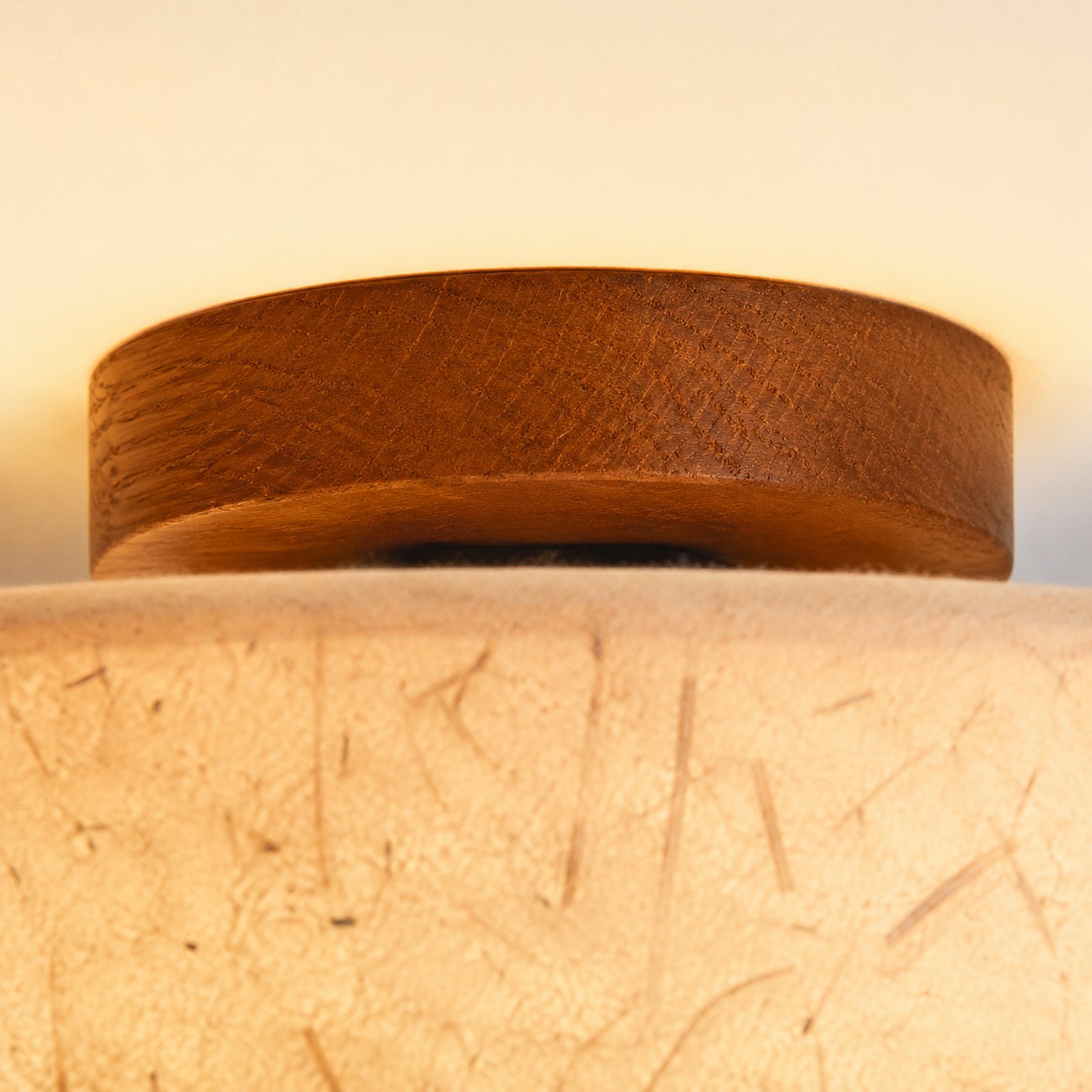 Ceiling canopy and shade edge detail