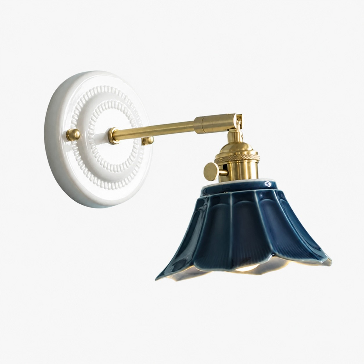 Blue / Ceramics / Style B ceramic wall lamp SKU view