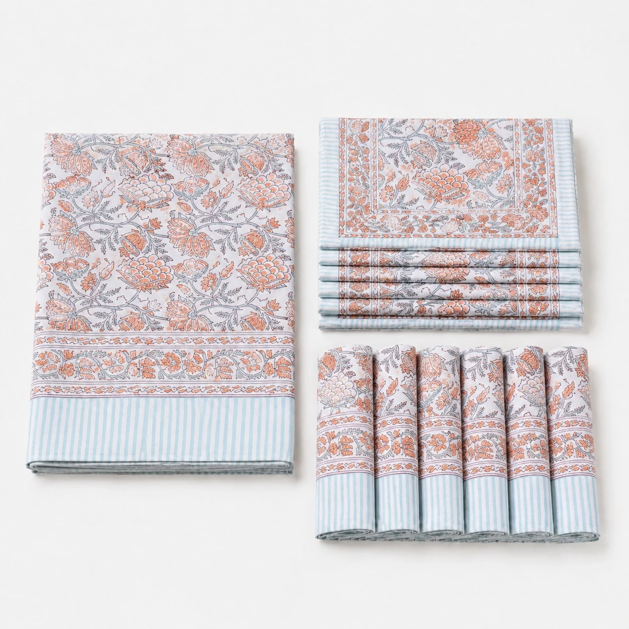Mist Blue Floral