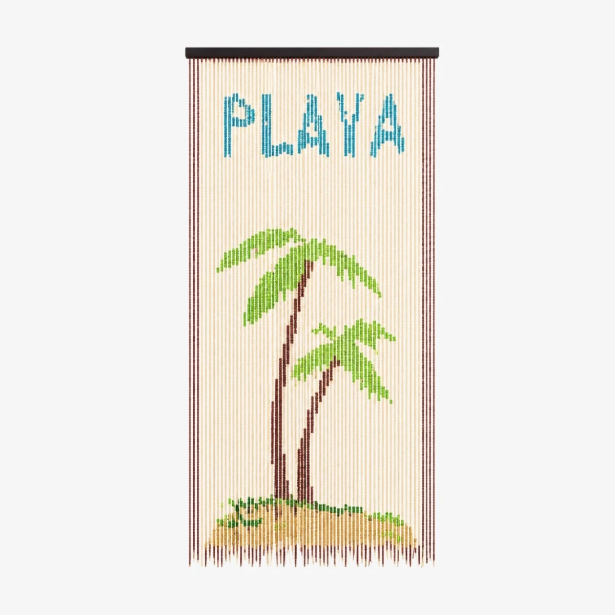 Style B wooden bead door curtain