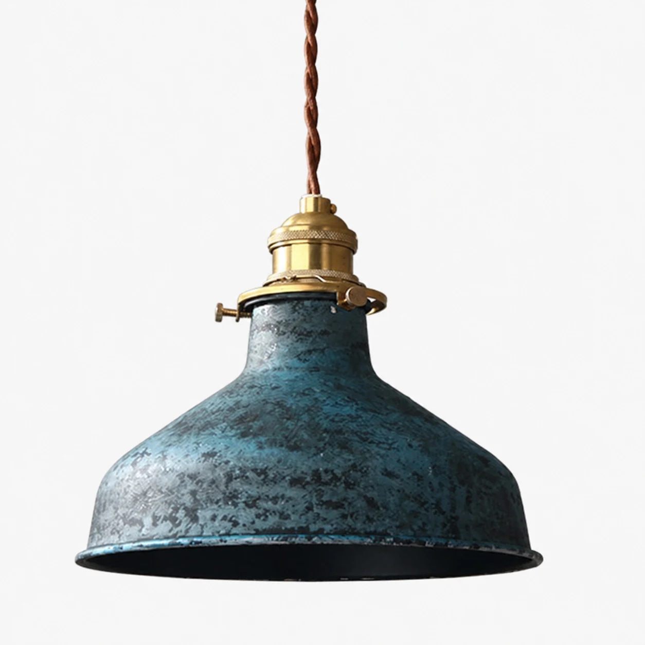 Blue Dome Shade pendant lamp