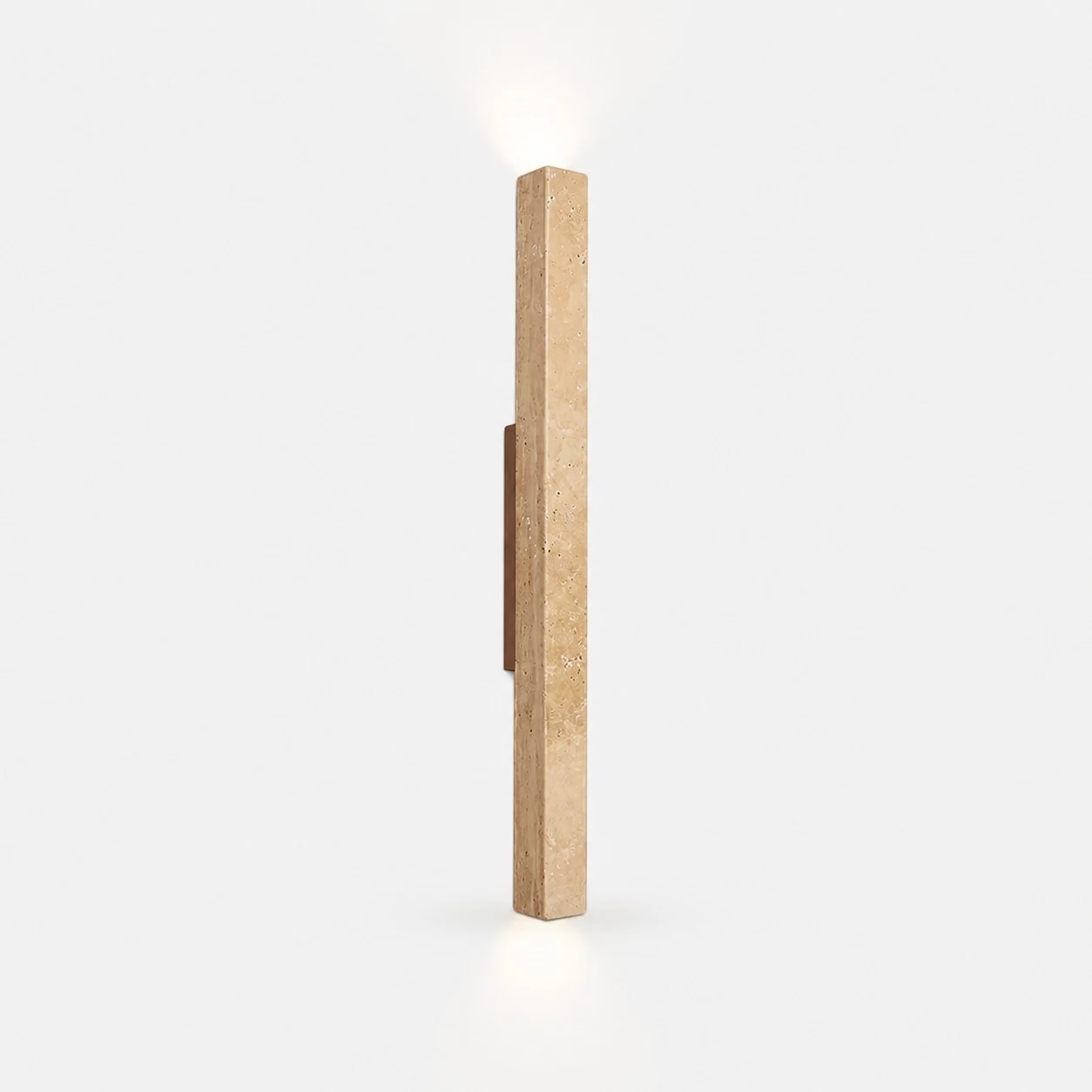 Square column / Black walnut / 60 cm