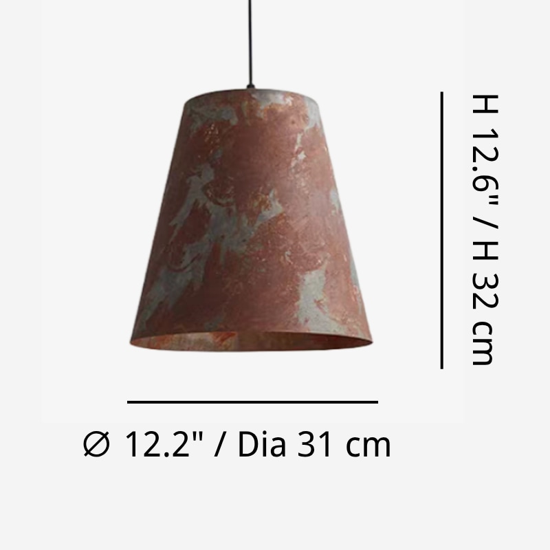 Dimensions de la suspension Patina