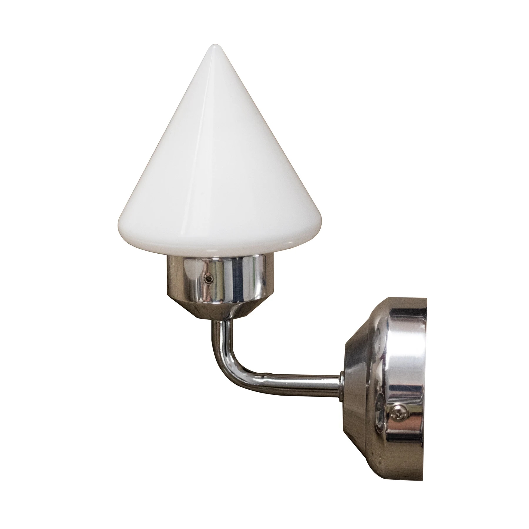 opção de cúpula de vidro branco
