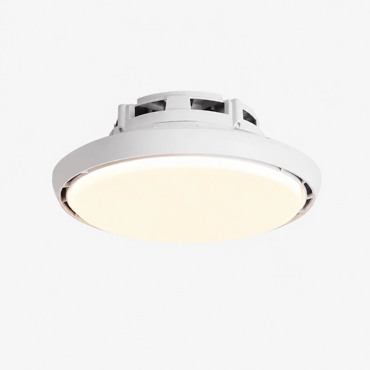 Style B White flush mount ceiling fan light