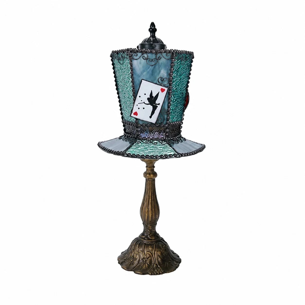 Lampe de table Rabbit Card bleu aqua