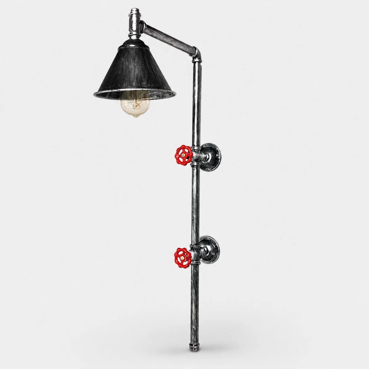 Dome shade black finish