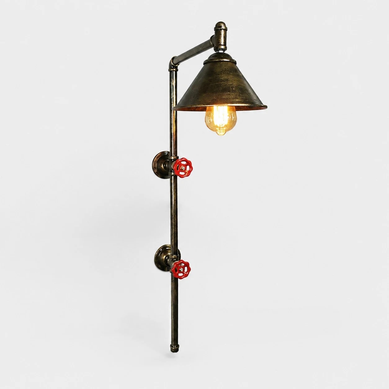 Dome shade bronze finish