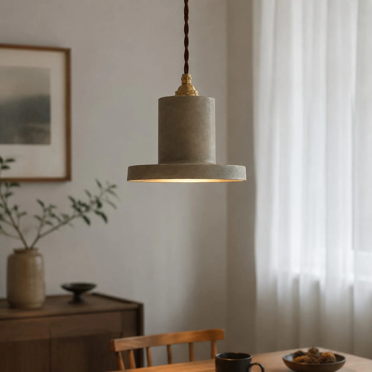 Close details that give the lamp its character
