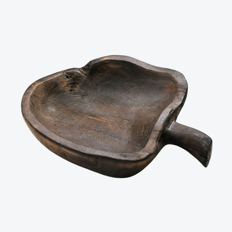 Hand-Carved Apple Wooden Serving Board