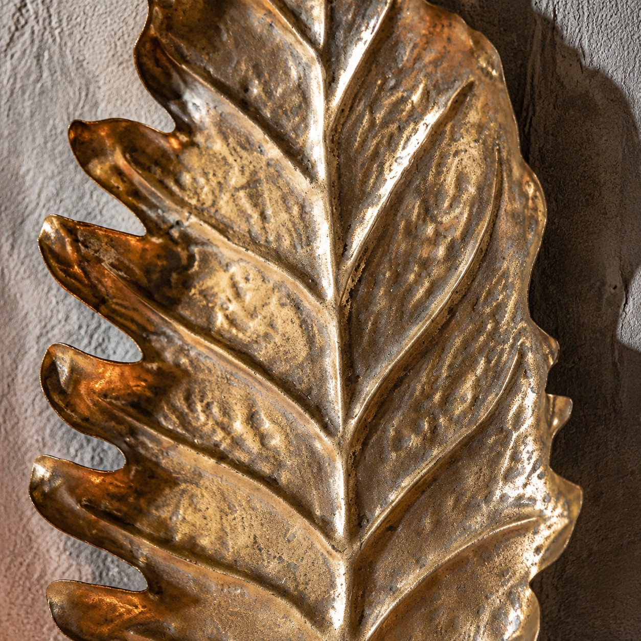 Kinkiet ścienny Vintage Leaf, detal