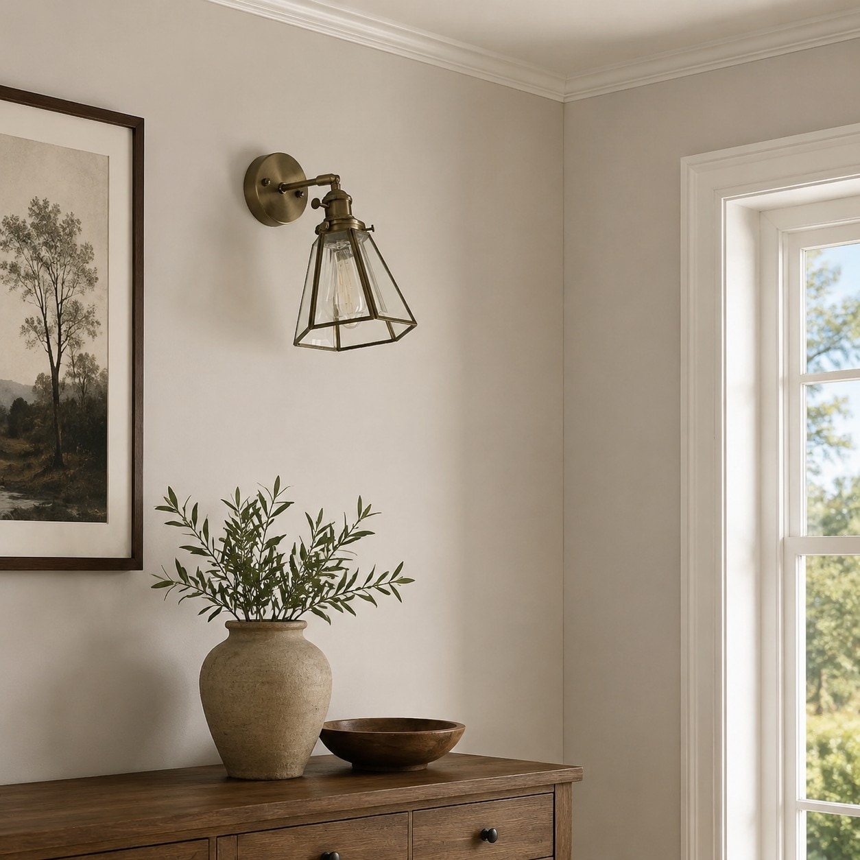 A compact vintage accent for warm interiors 1