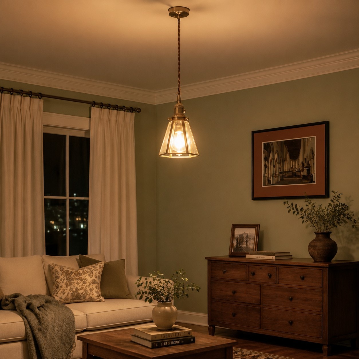 A compact vintage accent for warm interiors 2
