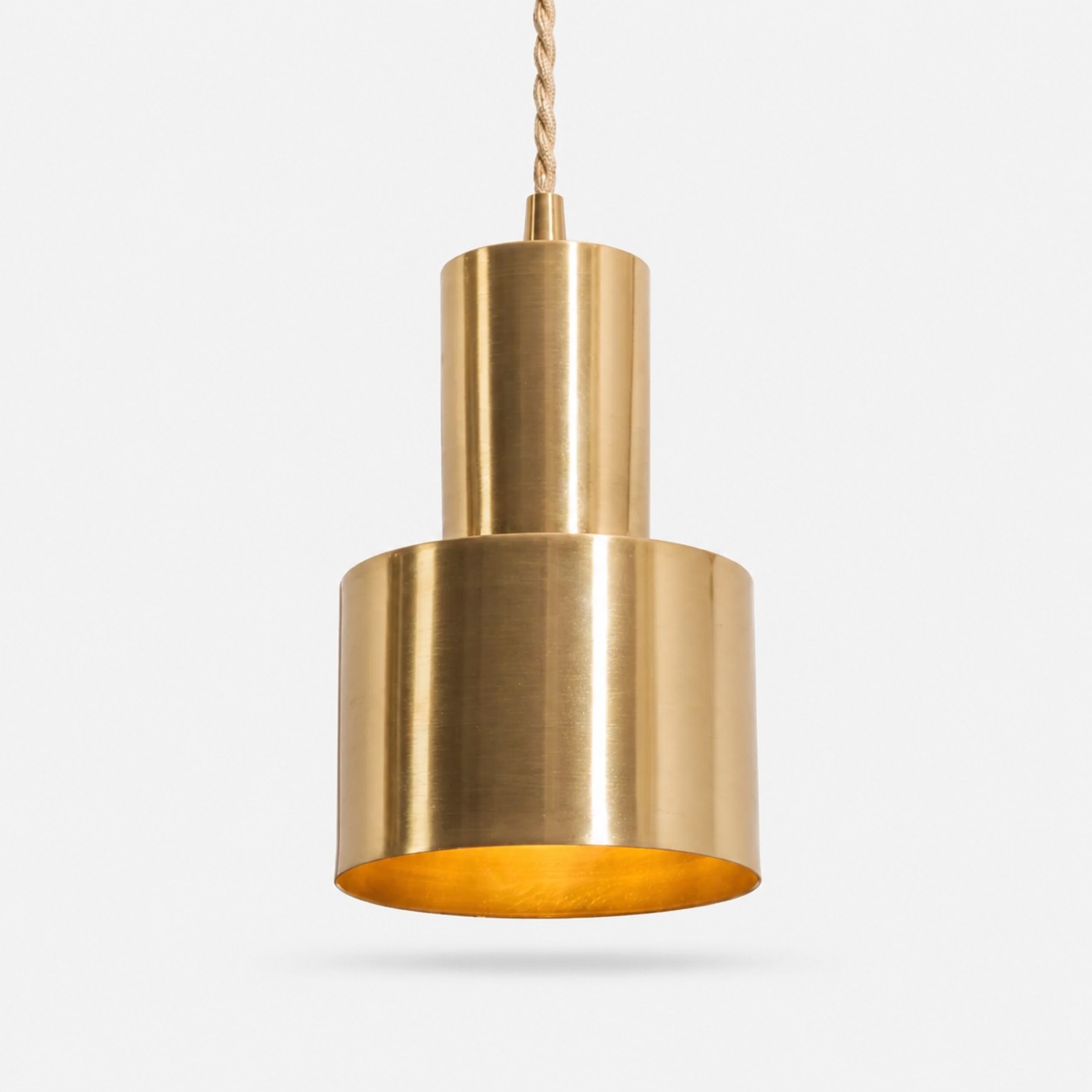 Vintage brass copper pendant lamp