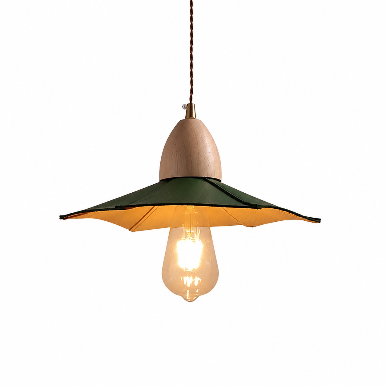 Vintage Brown 28 cm pendant