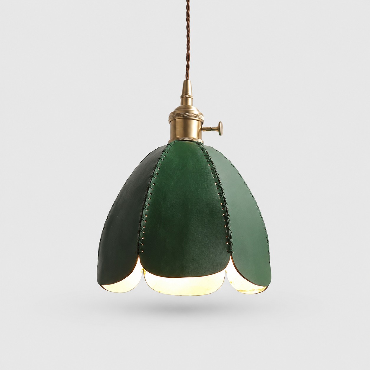 Enkele hanglamp / Groen