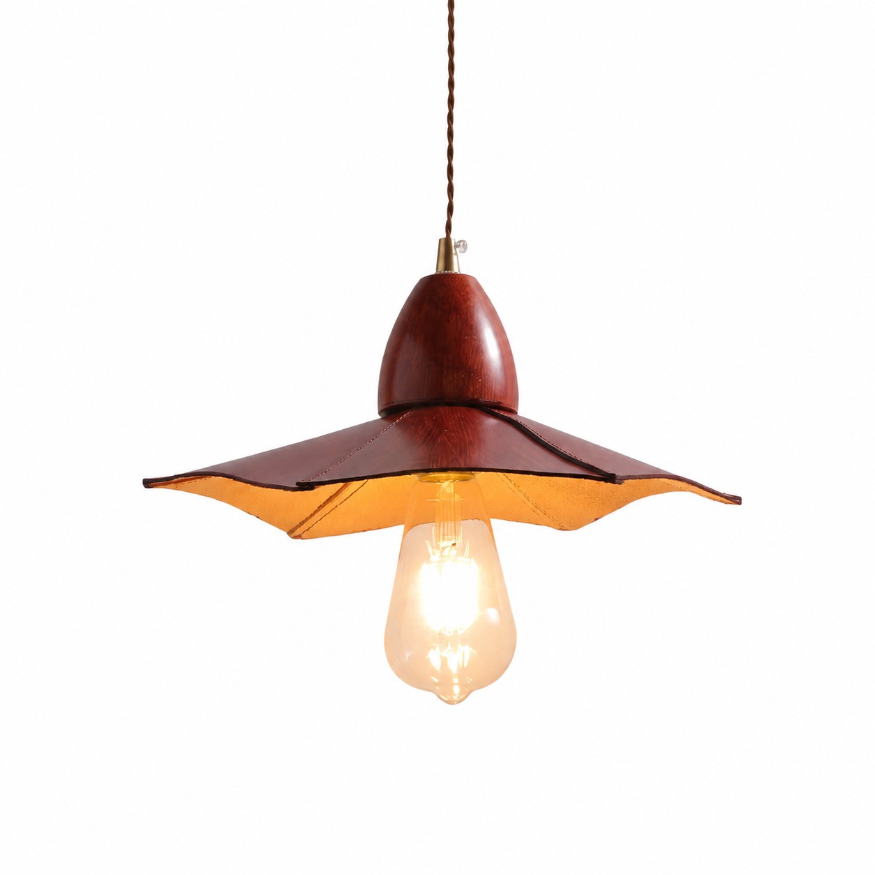 Natural 28 cm pendant
