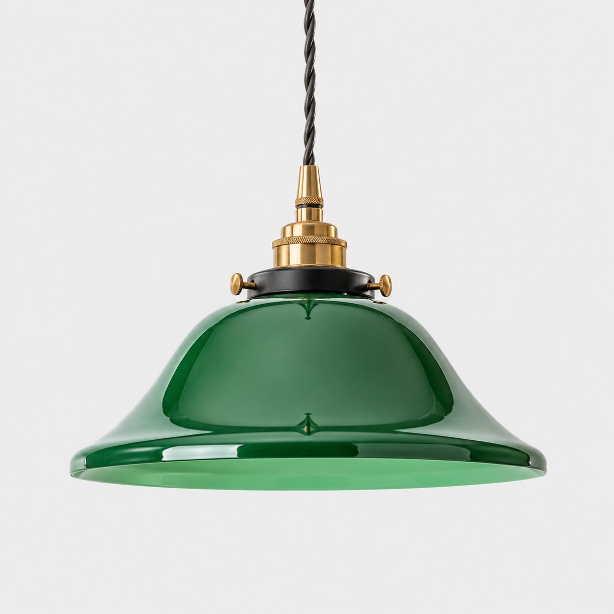 Straw Hat / Army Green / Brass