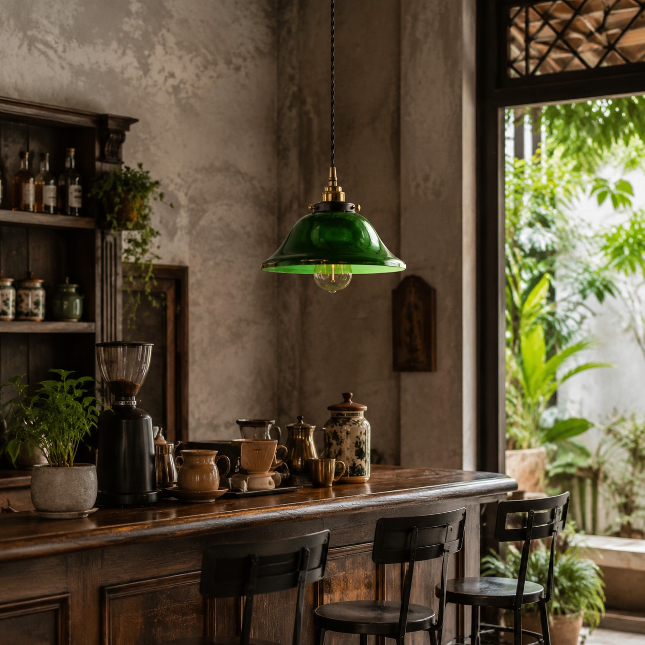 A Small Vintage Glow for Cafe Counters, Dining Tables, and Quiet Lounge Corners.