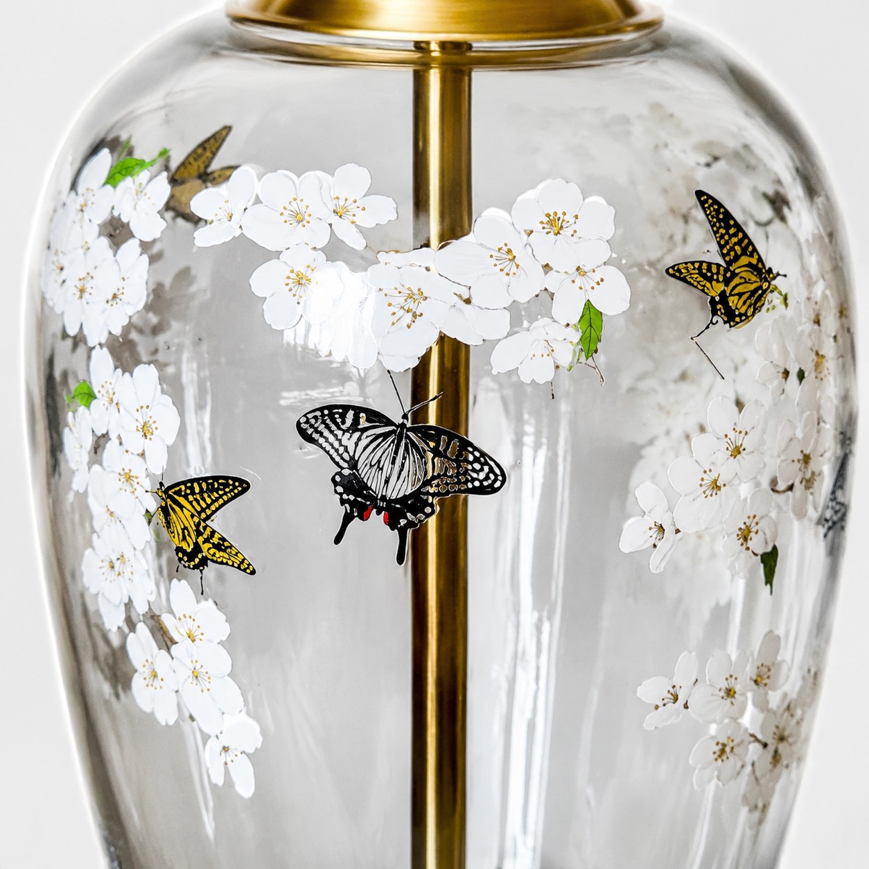 Floral Glass Body