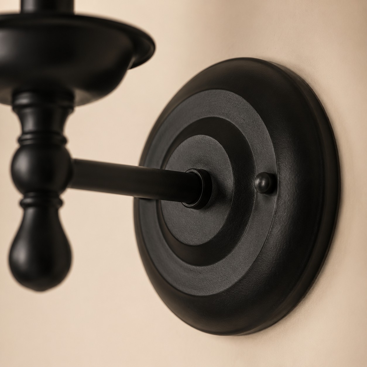Placa de pared redonda
