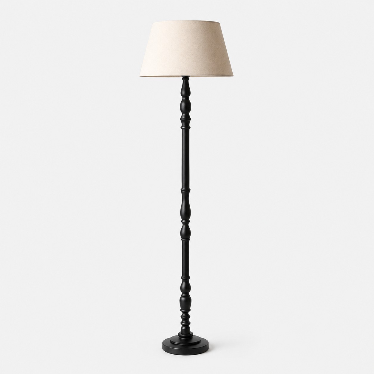 Zwarte lampvoet