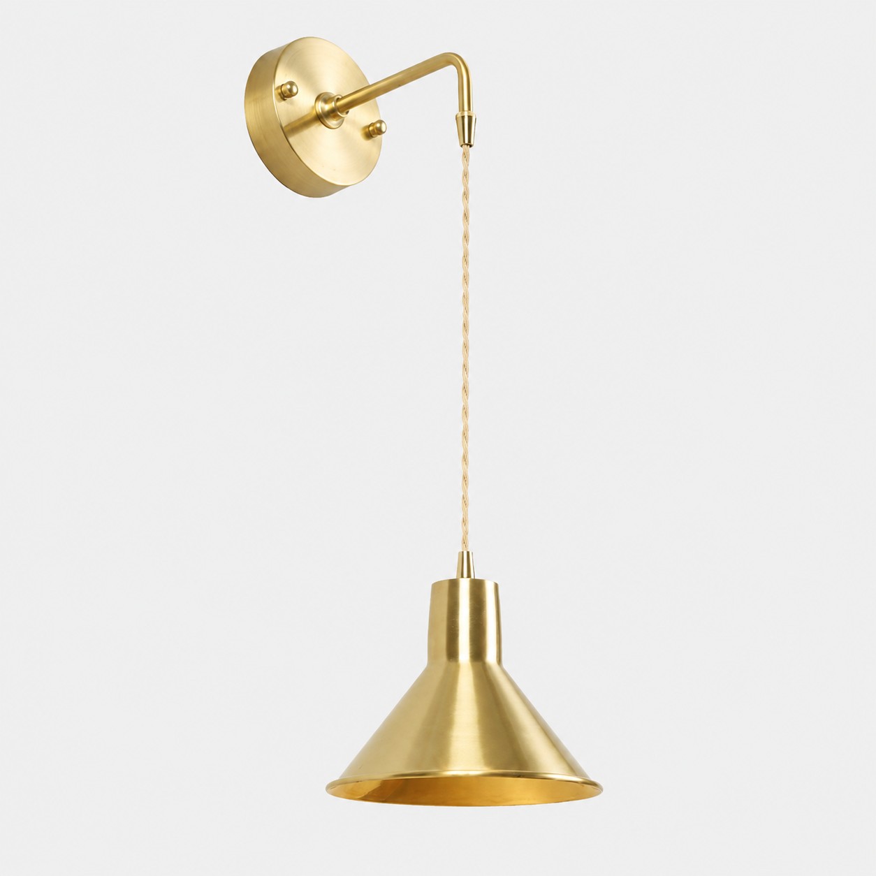 Brass / Gold Metal Shade / 1206LW