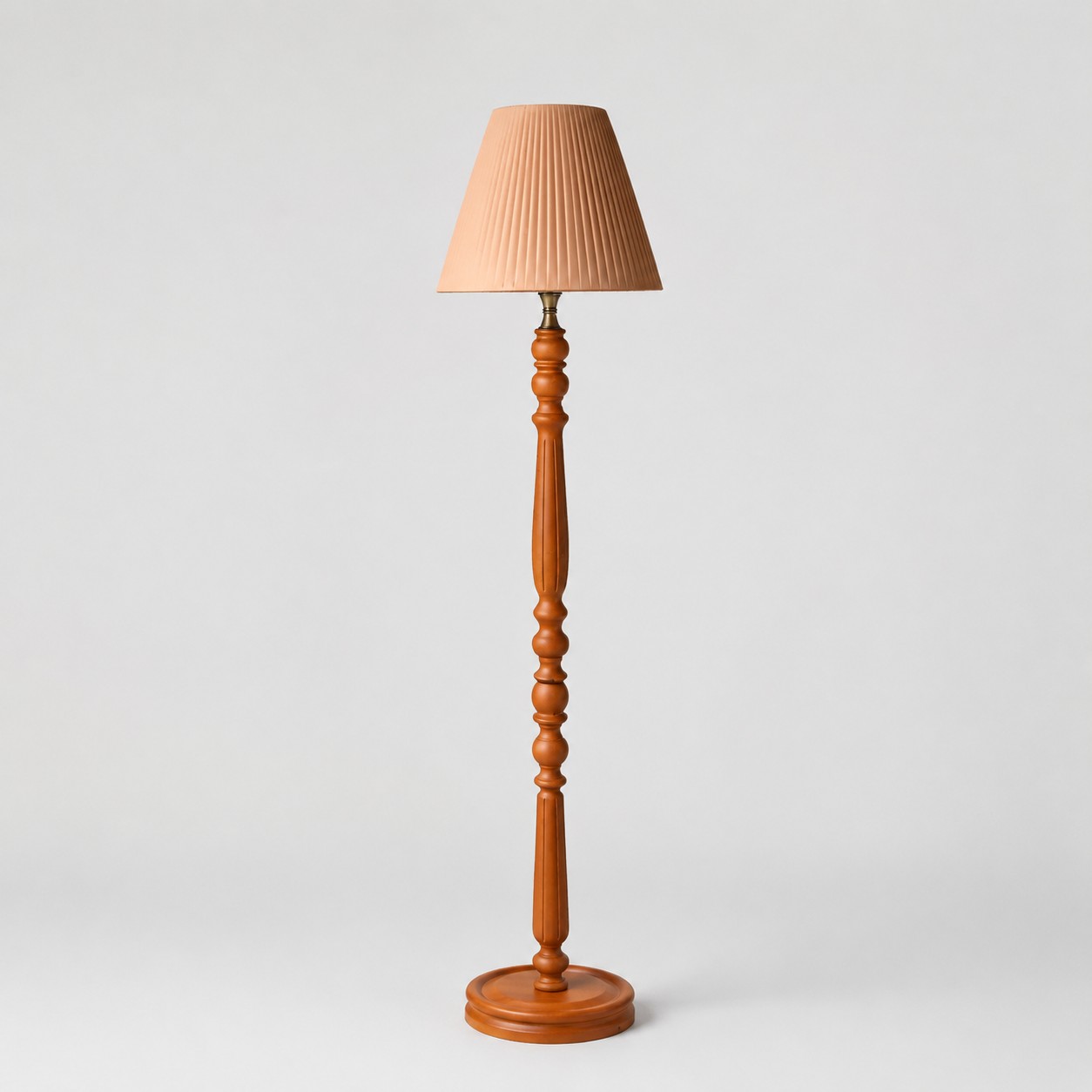 Beige plisségordijn zonder bijzettafel