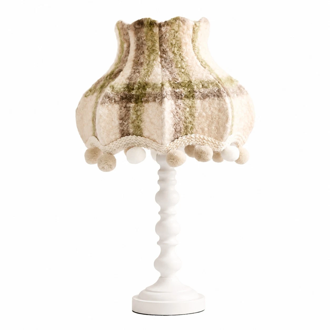 Cream Pom Trim