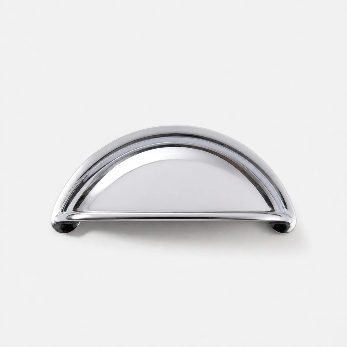 Polished Chrome Cup Pull 76 mm / 2.99 in