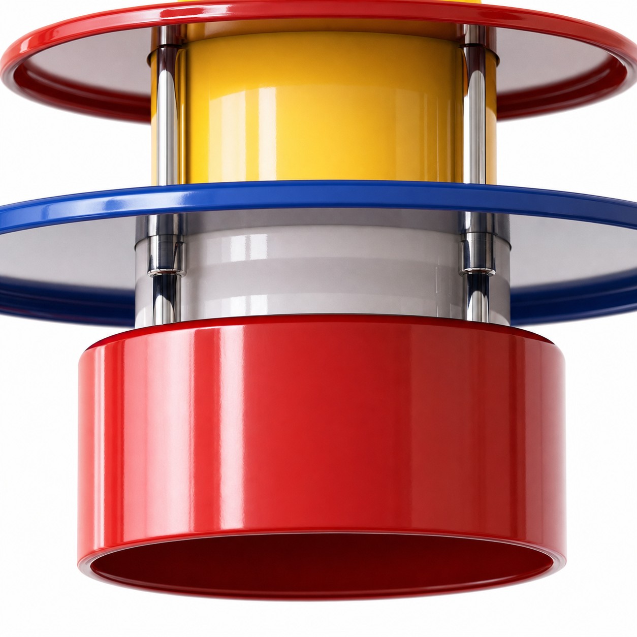Bauhaus Color Block Pendant Light 2