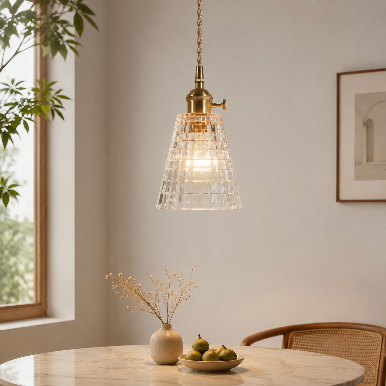 Estilo E · en un interior acogedor