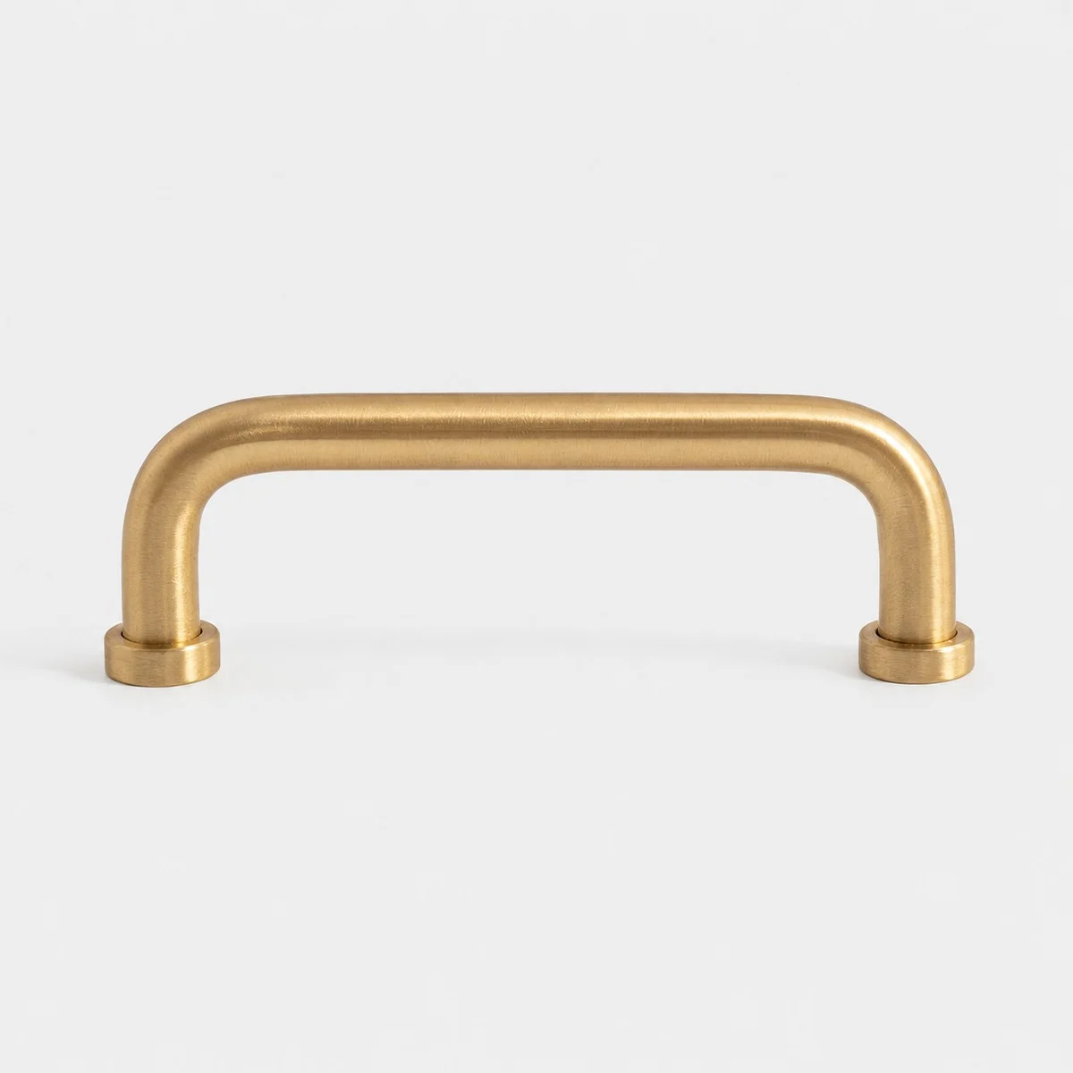 Natural Brass U Bar Pull 96 mm / 3.78 in