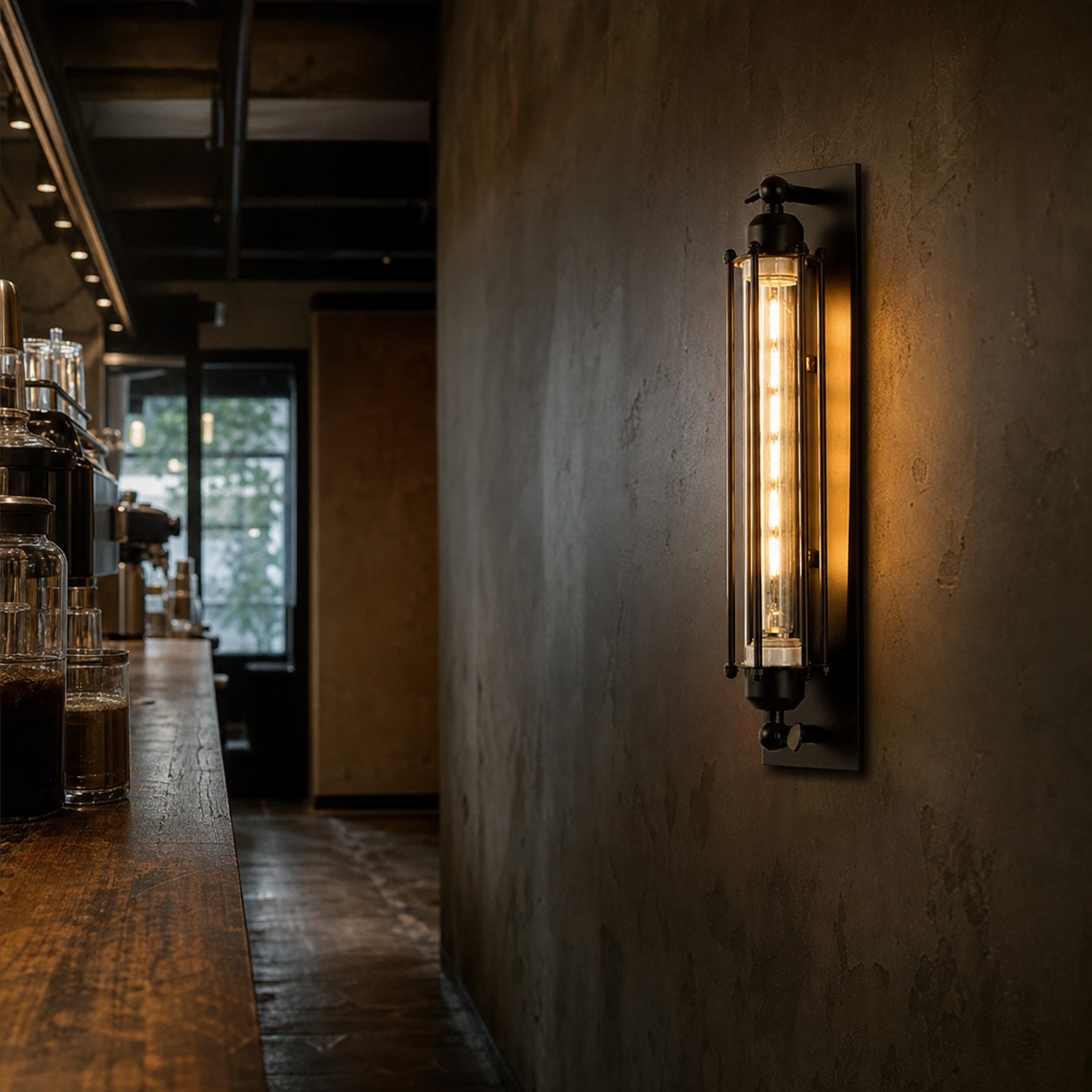A Rugged Accent for Bars, Hallways, Stair Walls, and Warm Dining Corners.