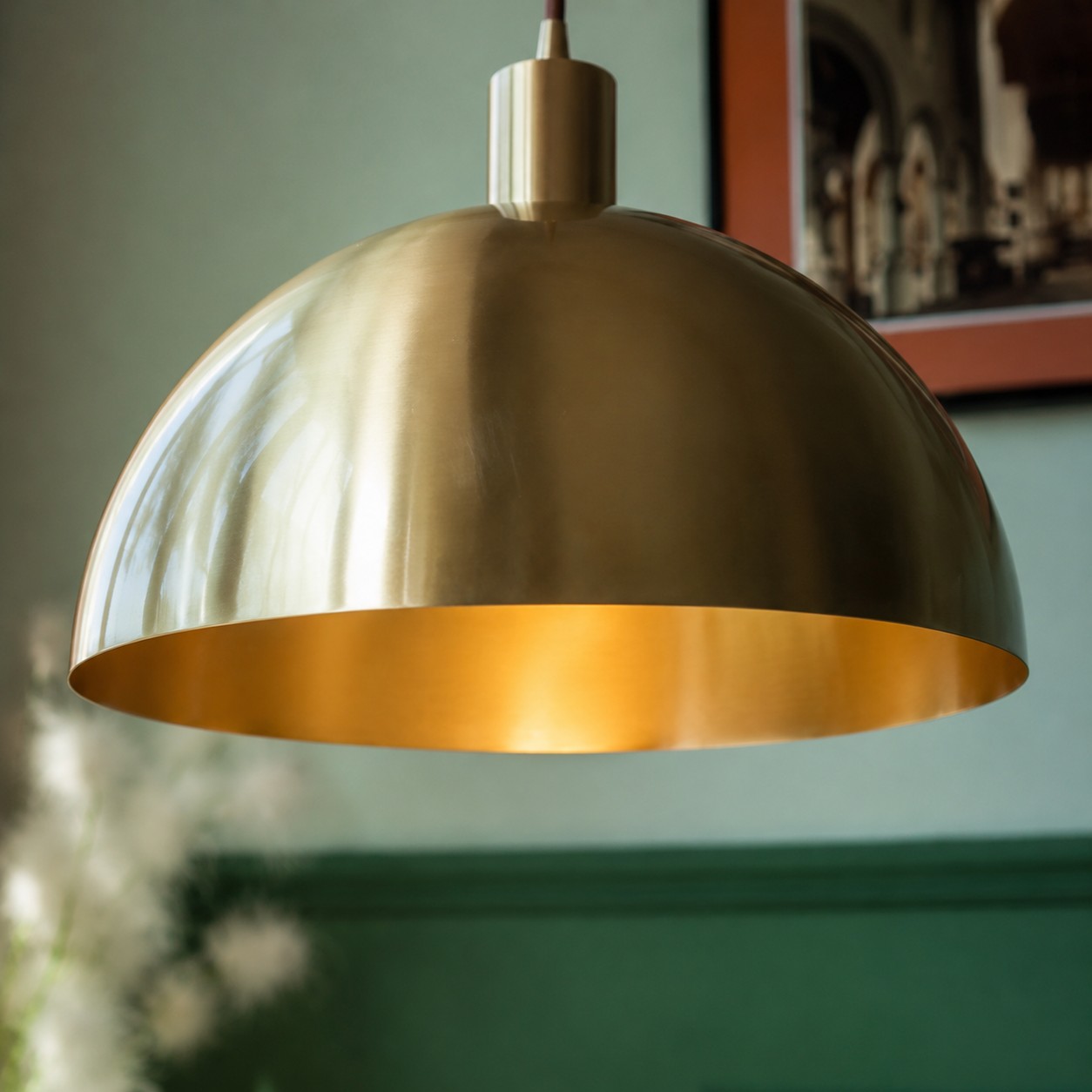 Brushed Dome Shade