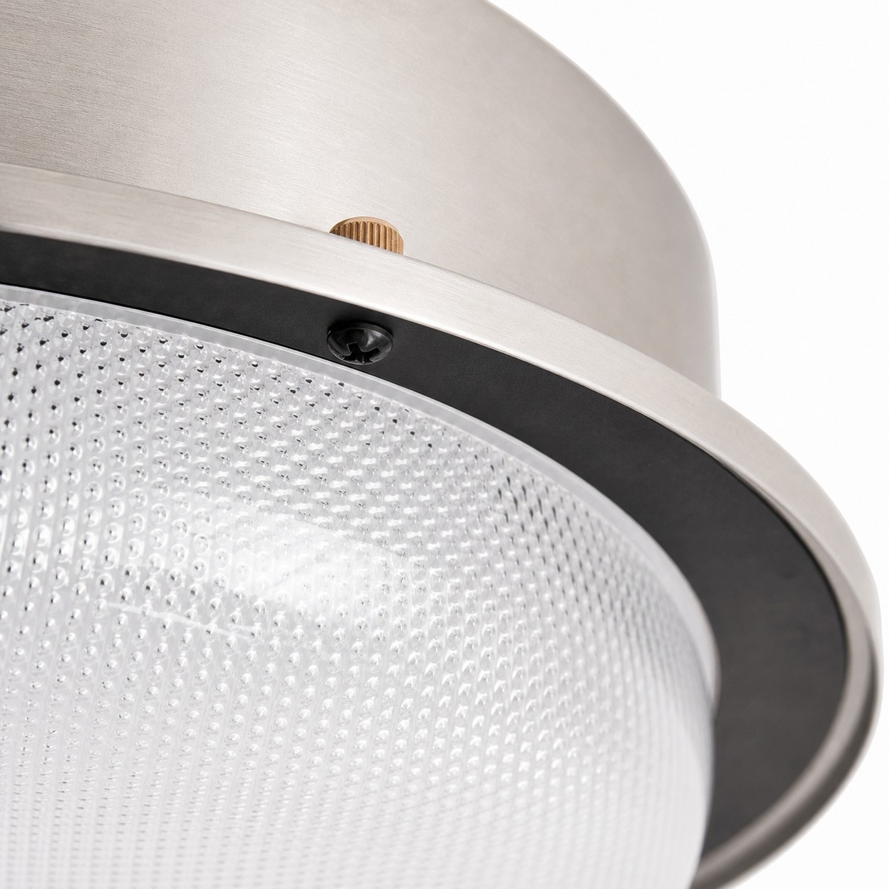 Chrome PMMA Flush Mount Ceiling Light