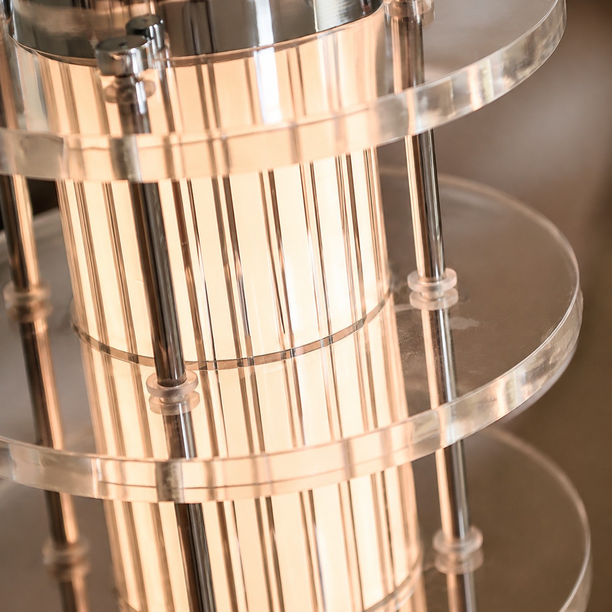 Acrylic tiers
