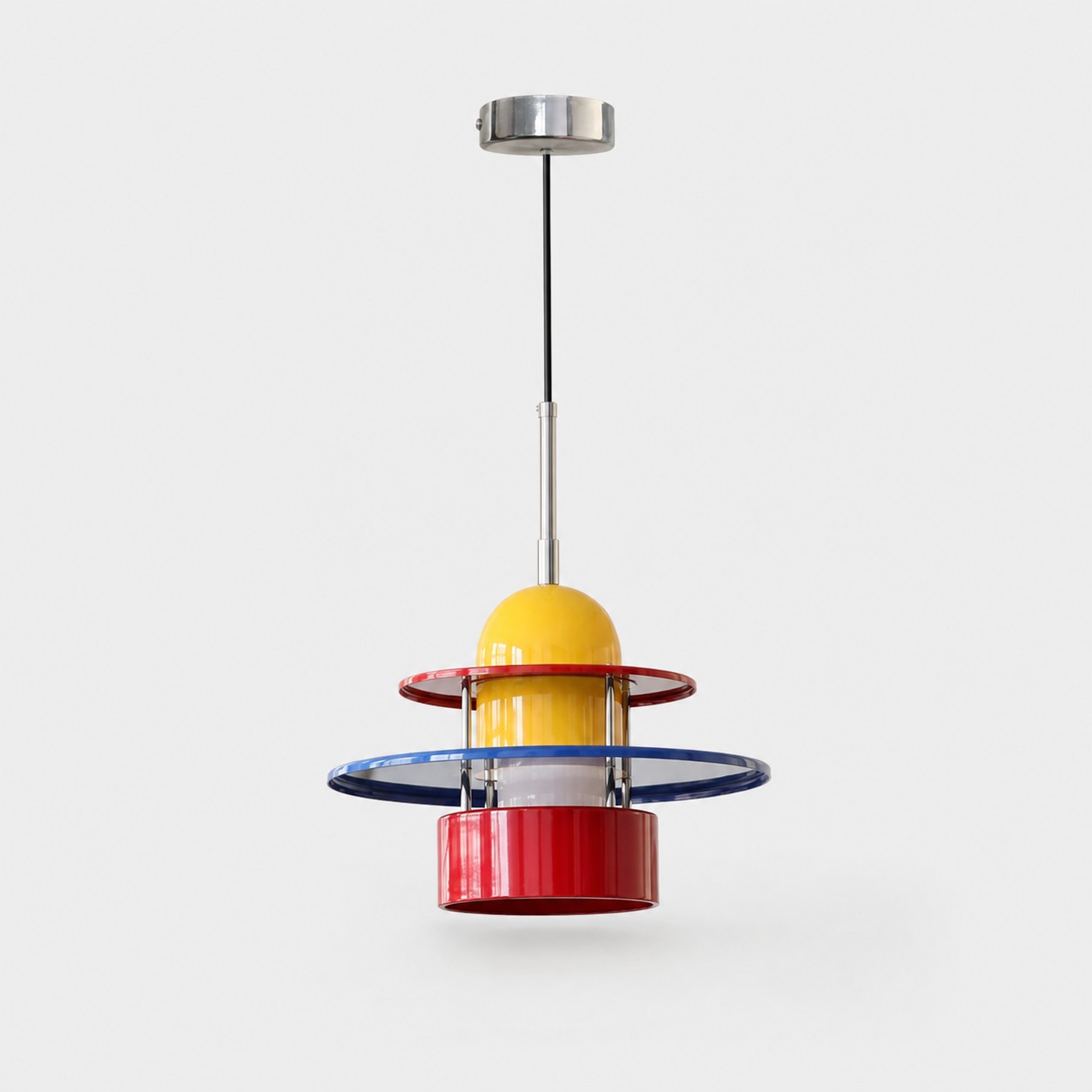 Bauhaus Color Block Pendant Light 1