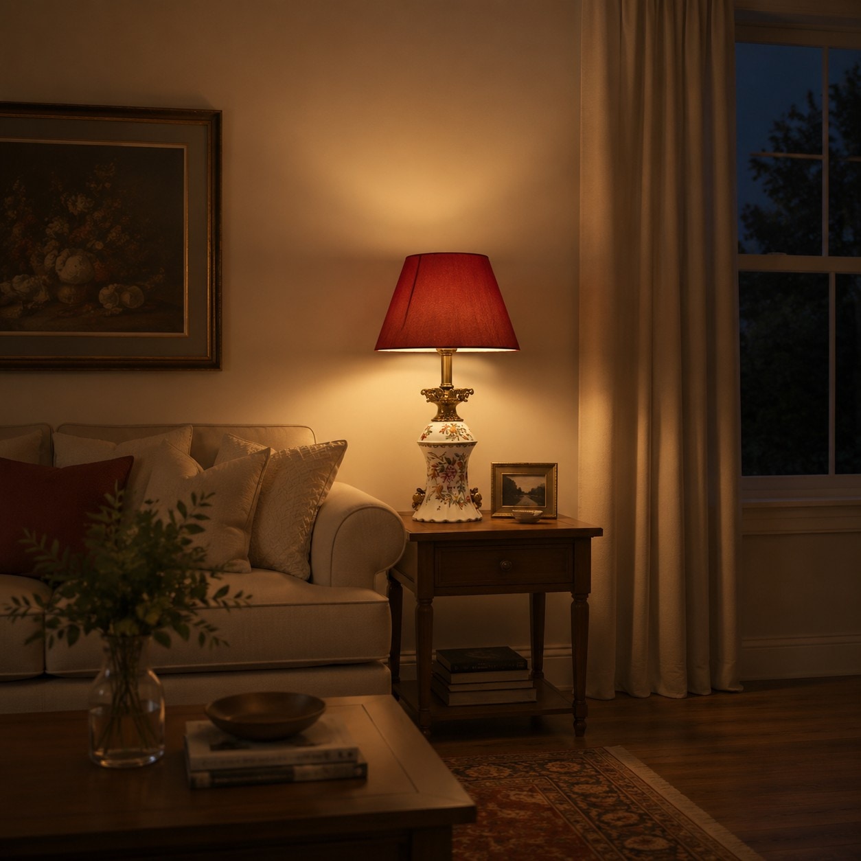 Bedside and lounge atmosphere