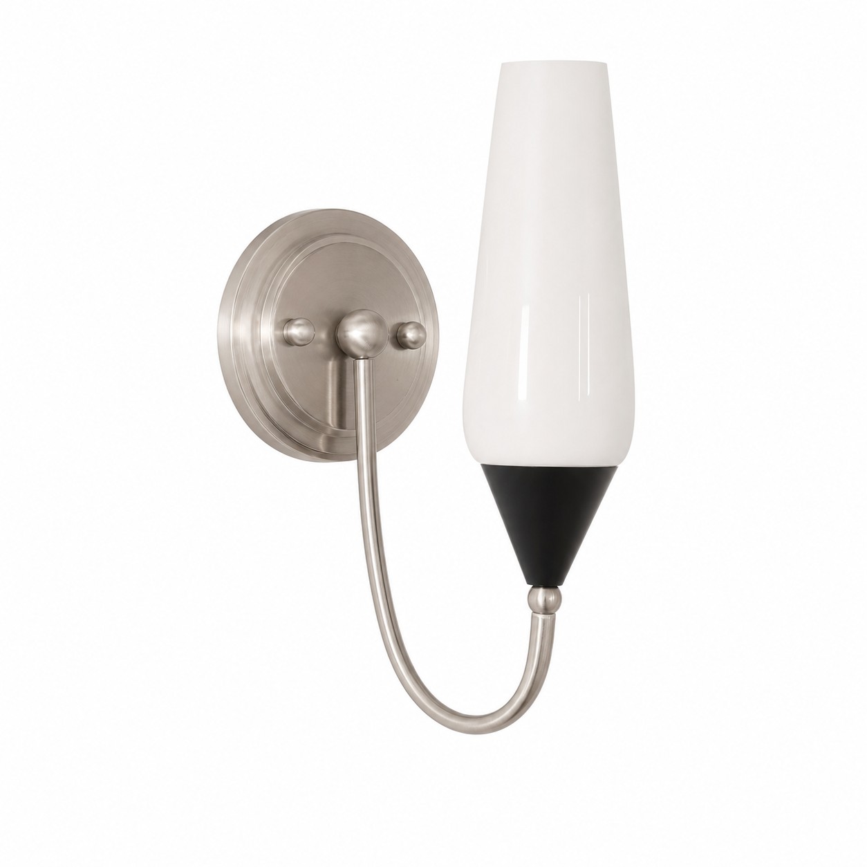 Single Head / Brushed Nickel Tone